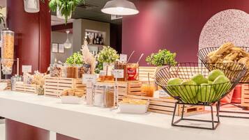 Daily buffet breakfast (EUR 13.9 per person)