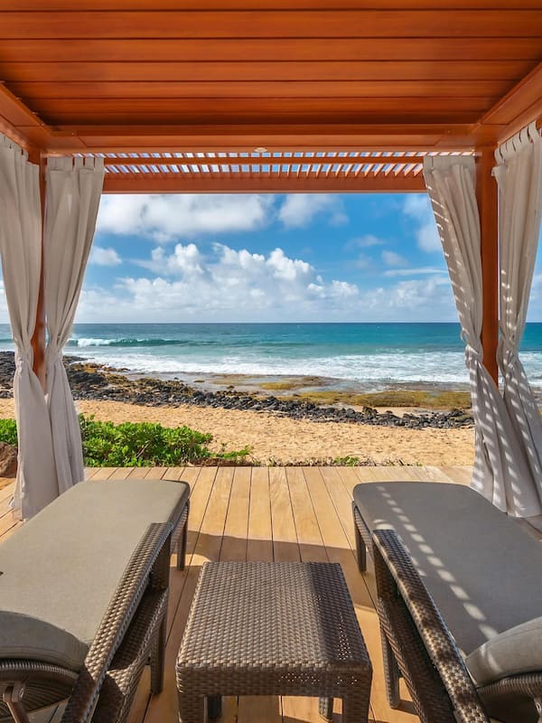 On the beach, white sand, beach towels