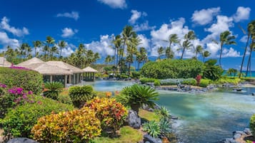 3 outdoor pools, cabanas (surcharge), pool umbrellas