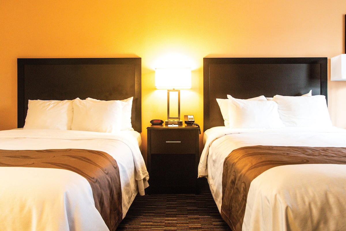 premium bedding, desk, iron/ironing board, free wifi