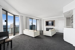 Suite, vistas al mar (Penthouse) | Vistas al agua