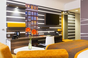 Minibar, in-room safe, desk, blackout drapes