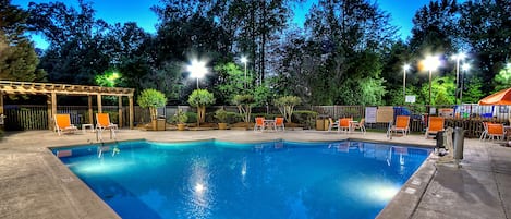 Seasonal outdoor pool