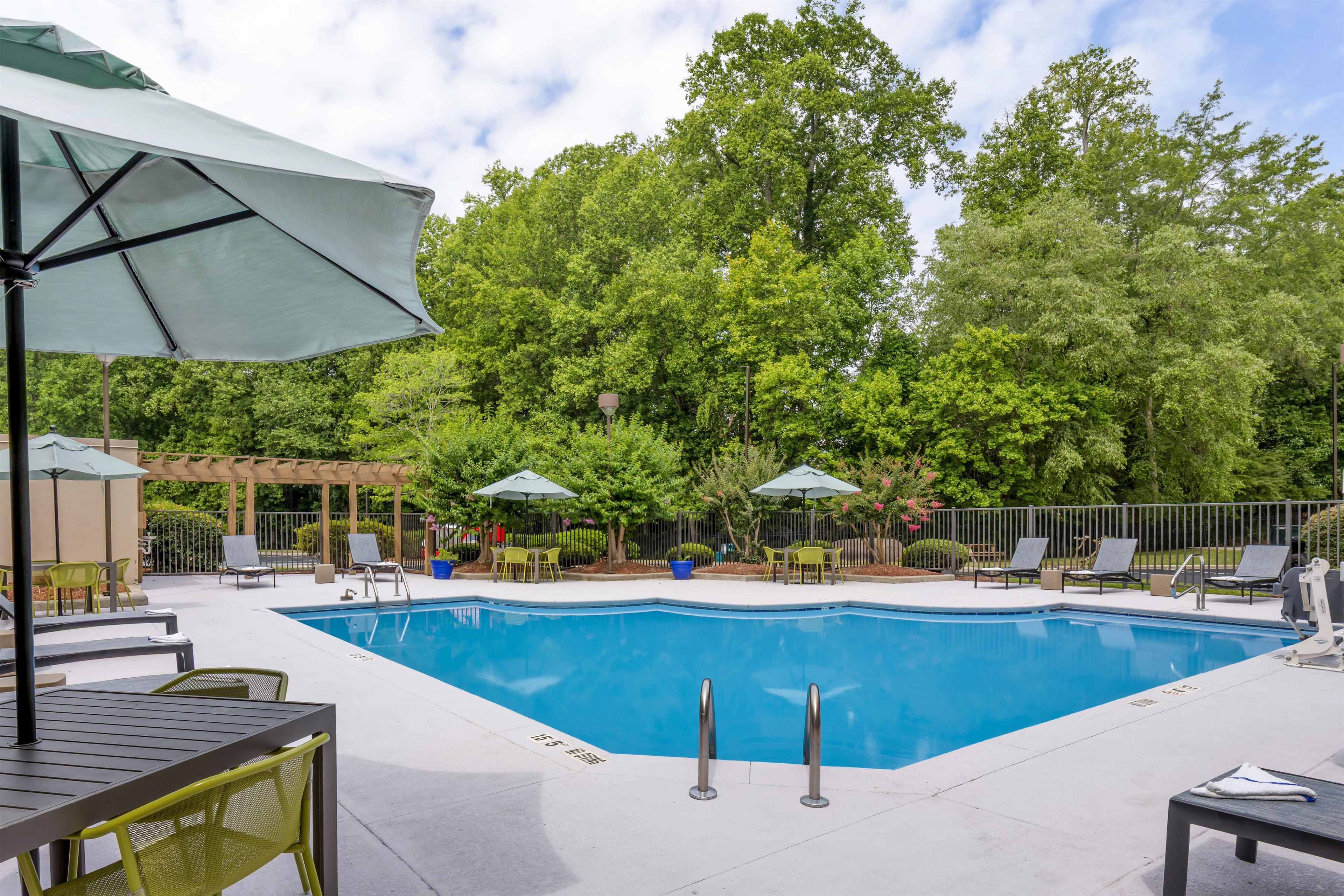 Seasonal outdoor pool