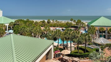 Uitzicht vanuit de kamer