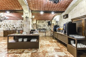 Daily buffet breakfast (EUR 16 per person)