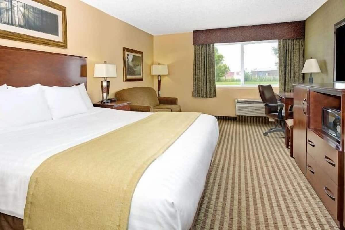 Premium bedding, in-room safe, desk, iron/ironing board