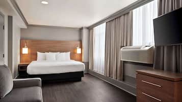 In-room safe, desk, blackout drapes, iron/ironing board