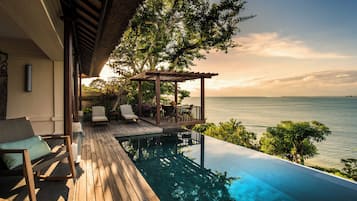 Vila premier, 2 quartos (Ocean) | Vista da sacada