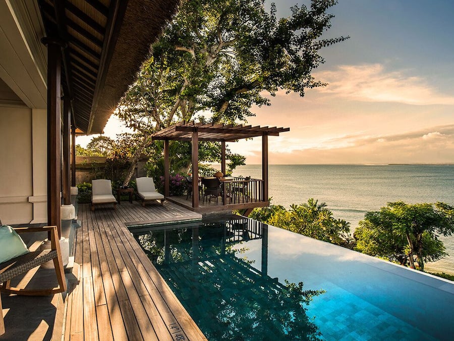 Premier Villa, 2 Bedrooms (Ocean) | Pemandangan balkoni