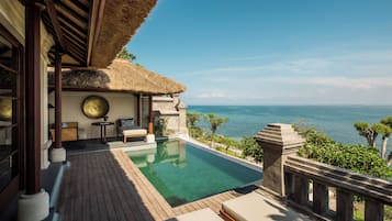 Uitzicht vanaf balkon