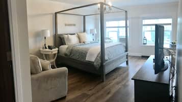 Premium-Zimmer, 1 Queen-Bett und Schlafsofa | Kostenloses WLAN