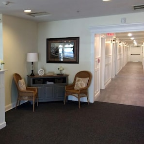 Lobby sitting area