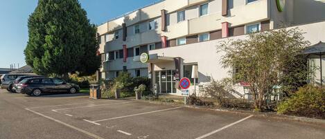 Façade de l’hébergement