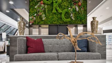 Sitzecke in der Lobby