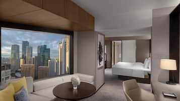 Suite, 1 llit de matrimoni gran, accés a la sala del club (Tsuki) | 1 dormitori, minibar i caixa forta a l'habitació