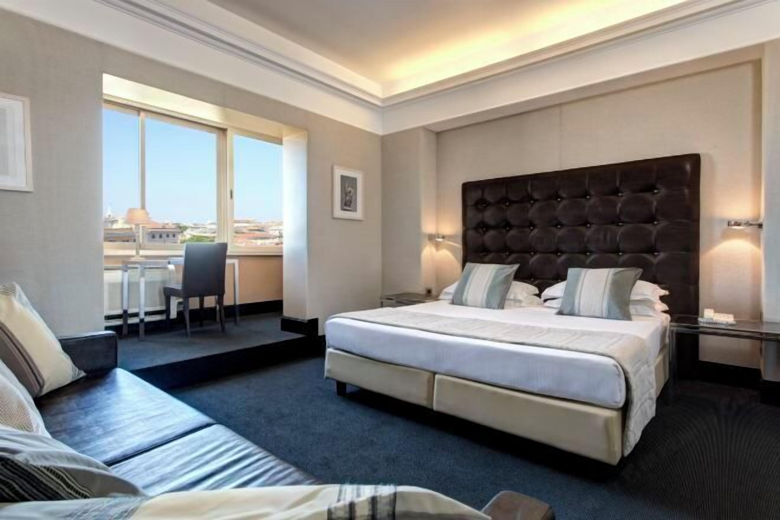 Premium bedding, minibar, in-room safe, desk