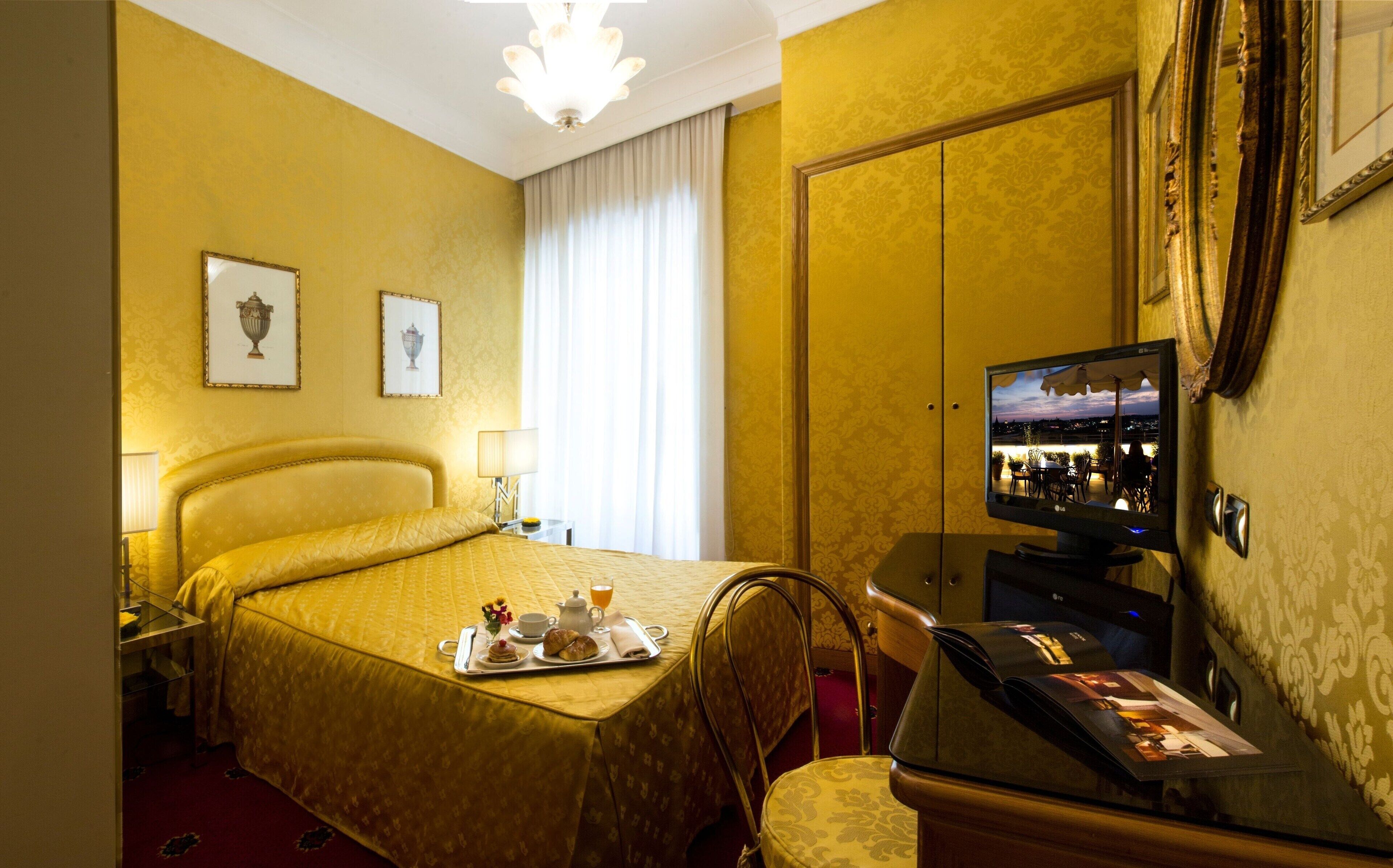 Biancheria da letto di alta qualità, minibar, una cassaforte in camera