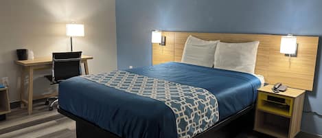 Room, 1 Queen Bed, Non Smoking | Desk, blackout drapes, free WiFi, bed sheets