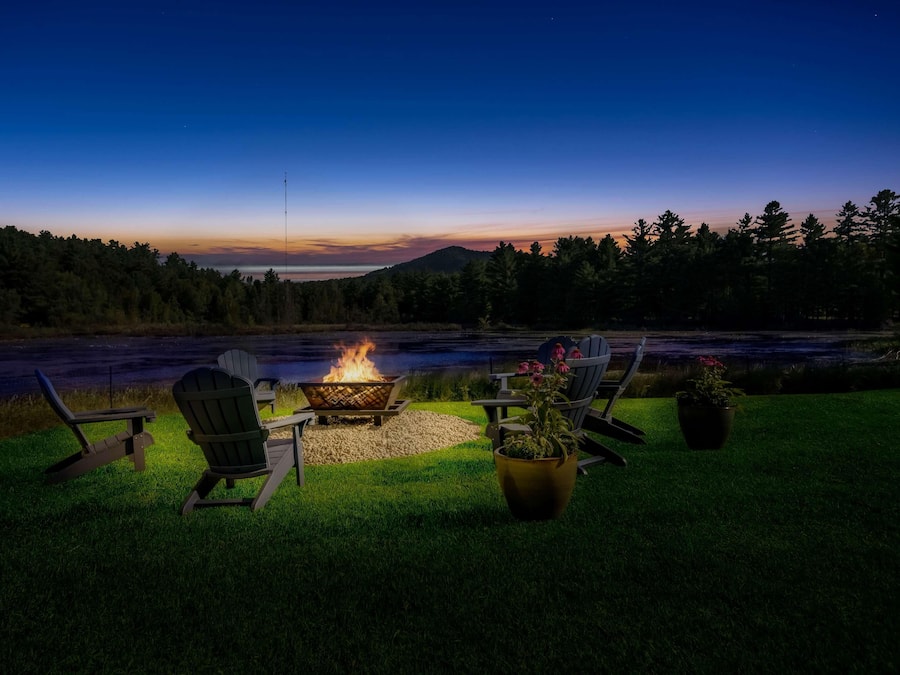 Vista des de l'allotjament