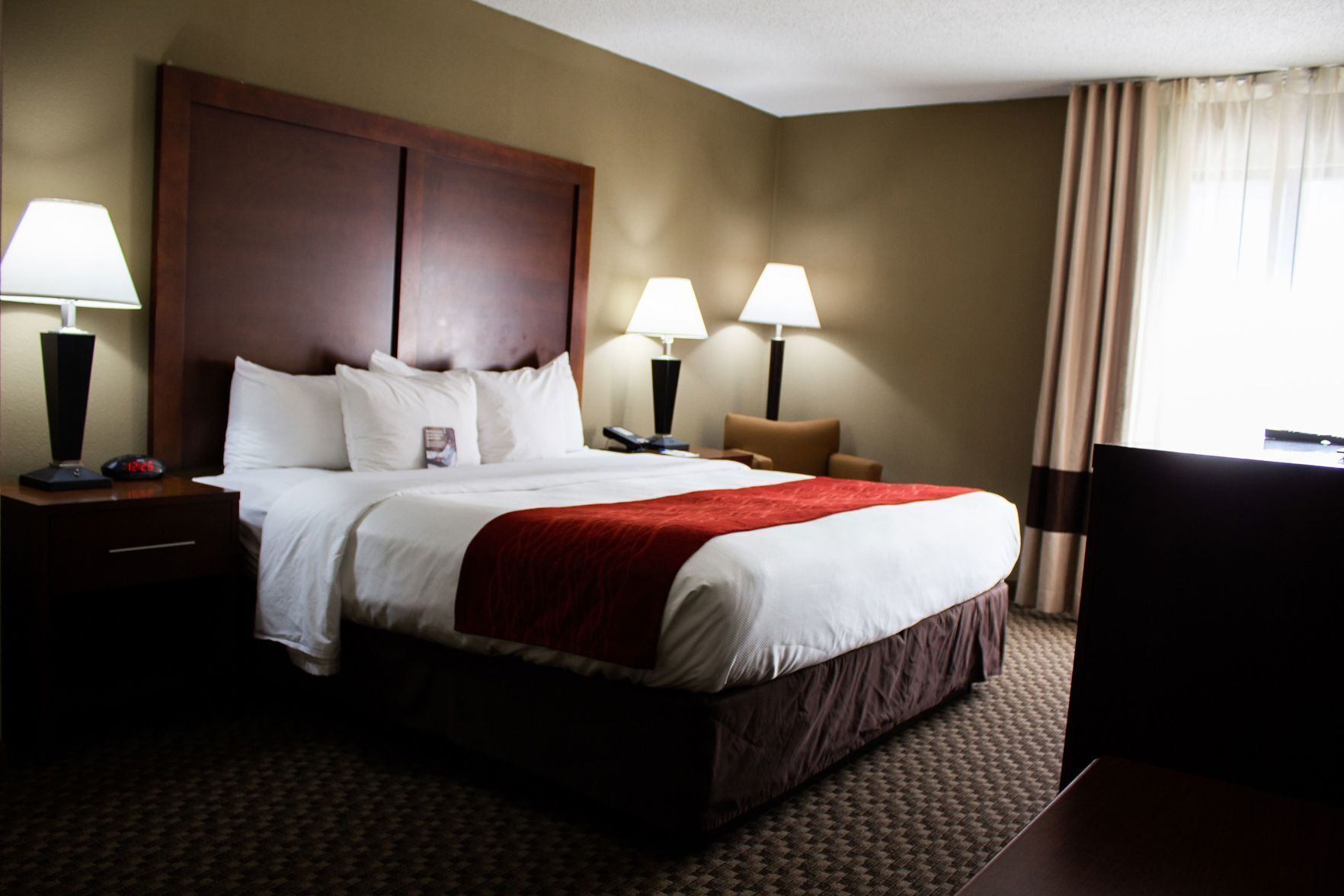 In-room safe, desk, iron/ironing board, free cribs/infant beds