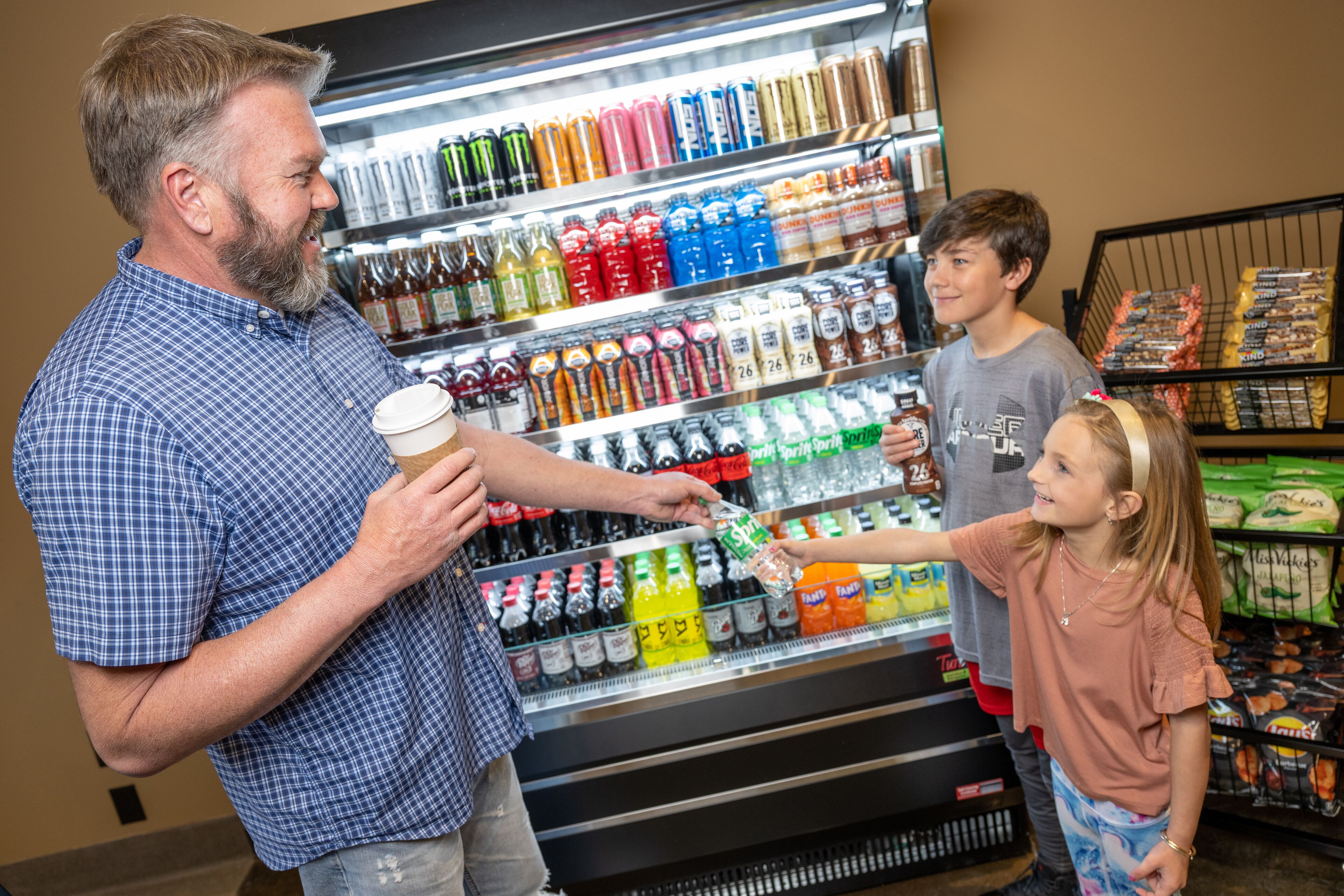 check-in/check-out kiosk