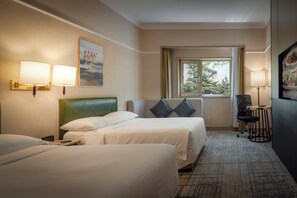 Premium bedding, pillowtop beds, minibar, in-room safe