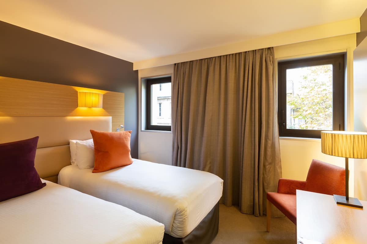 premium bedding, minibar, in-room safe, individually decorated