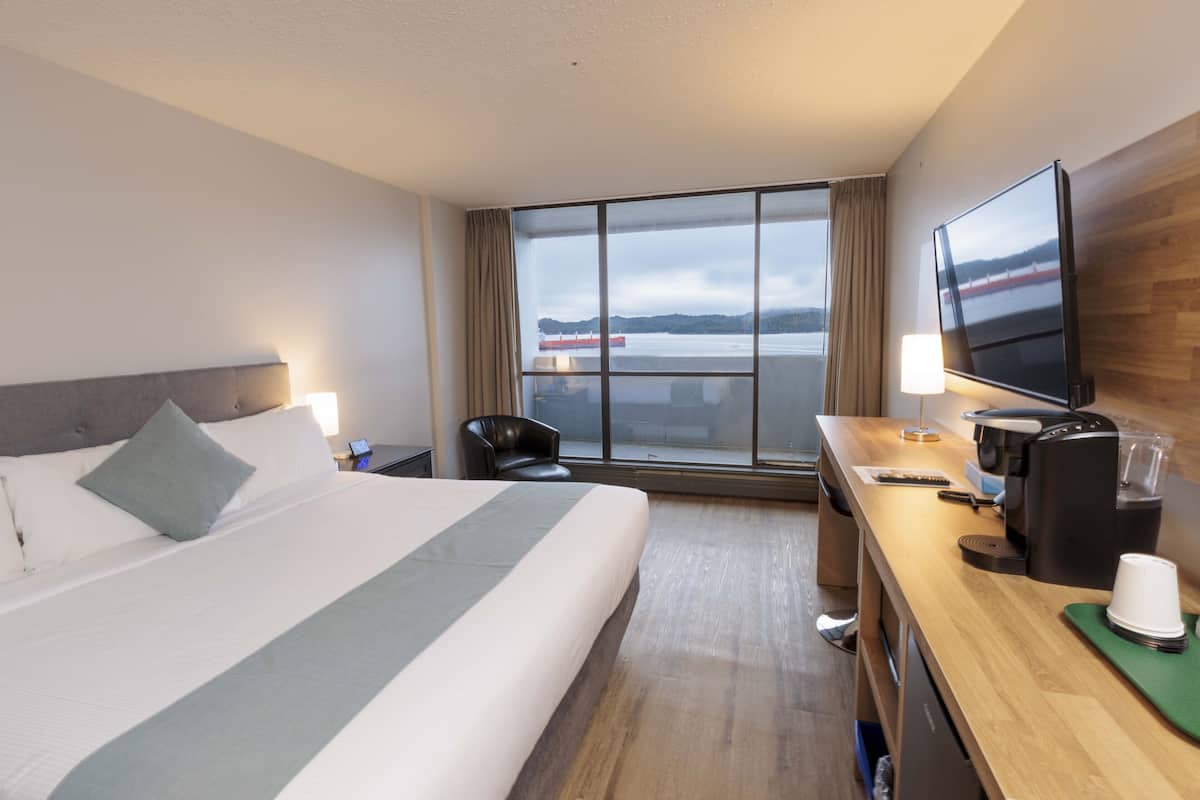 Desk, blackout curtains, iron/ironing board, free WiFi