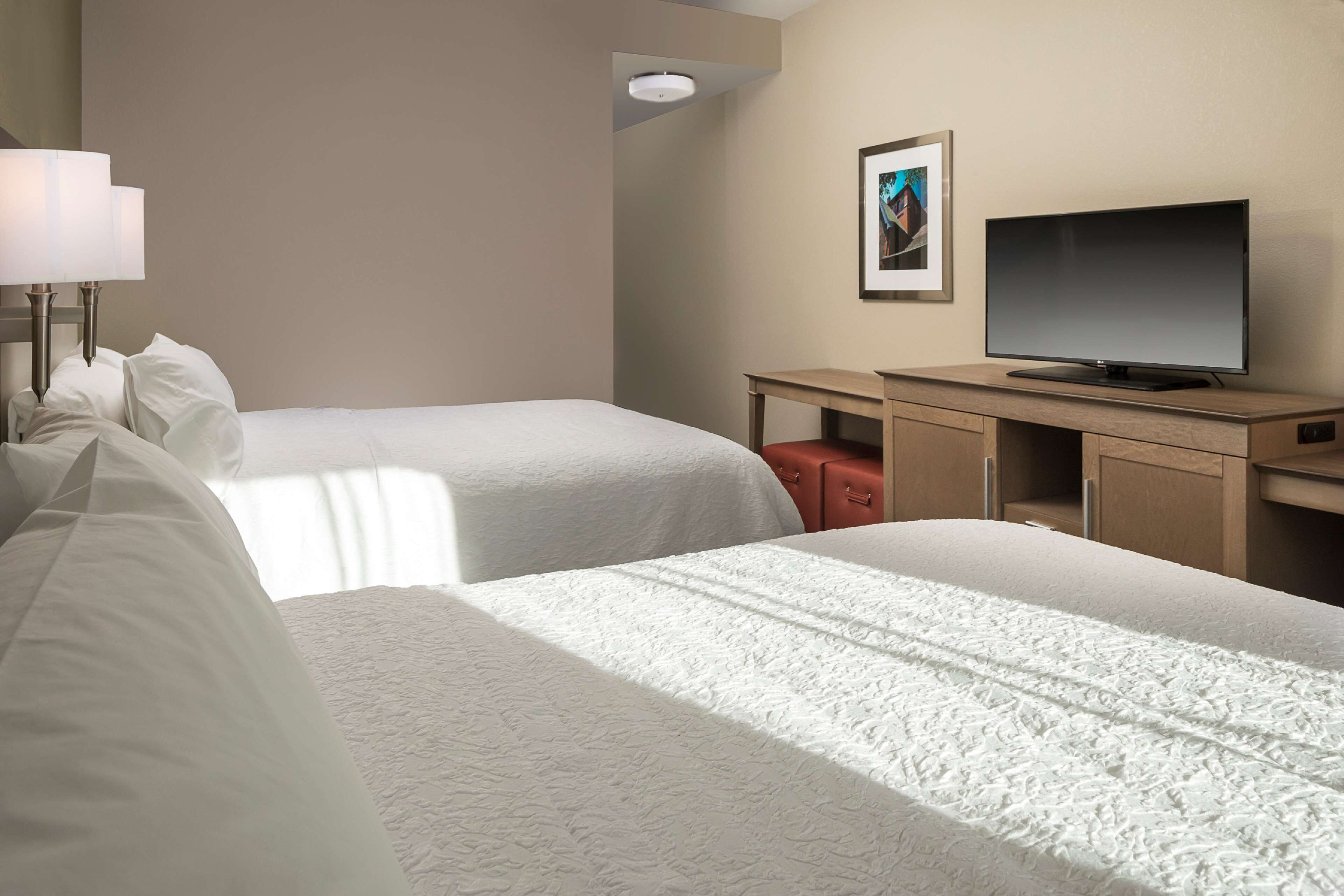 room, 2 queen beds, accessible, non smoking (hearing) | in-room safe, iron/ironing board, free wifi, bed sheets