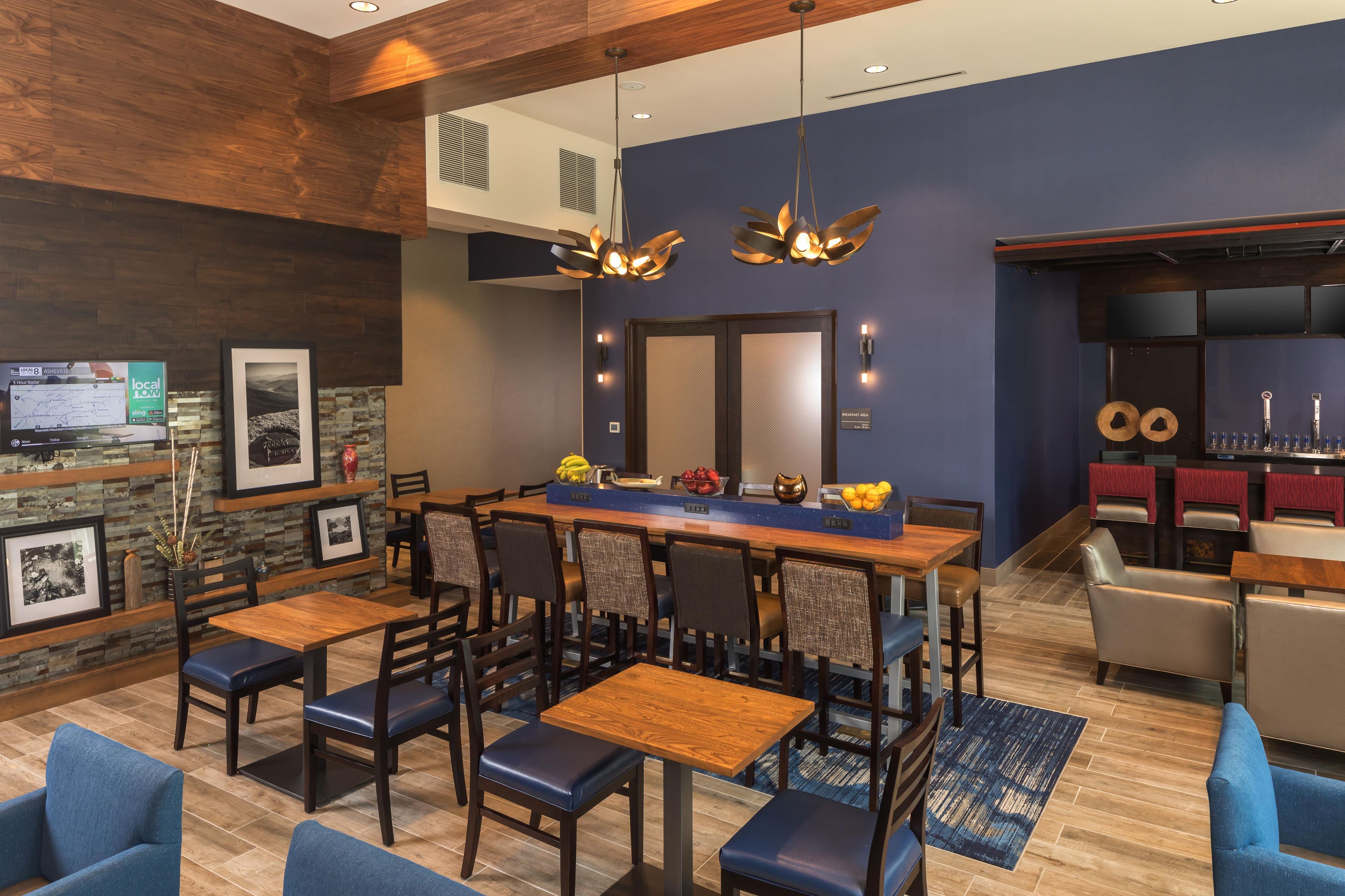 Breakfast area