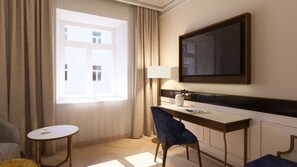 Ropa de cama hipoalergénica y minibar 