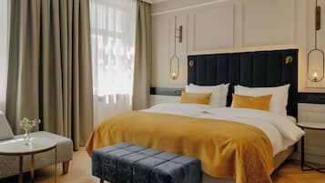 Phòng 3 Deluxe | Bộ đồ giường kháng dị ứng, minibar, két bảo mật tại phòng