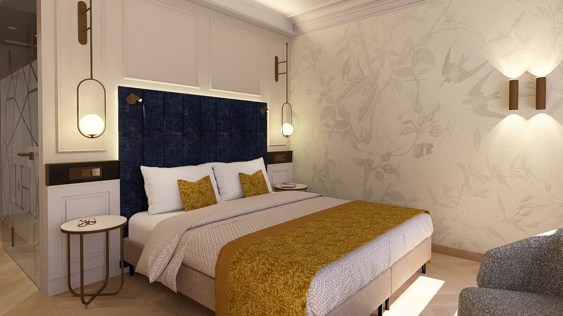 Ropa de cama hipoalergénica y minibar 