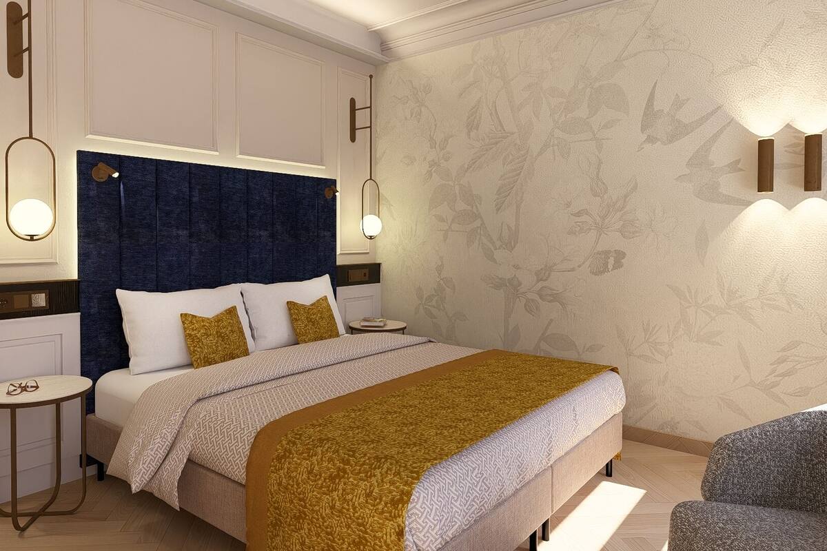 Ropa de cama hipoalergénica y minibar