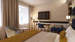 Ropa de cama hipoalergénica y minibar 