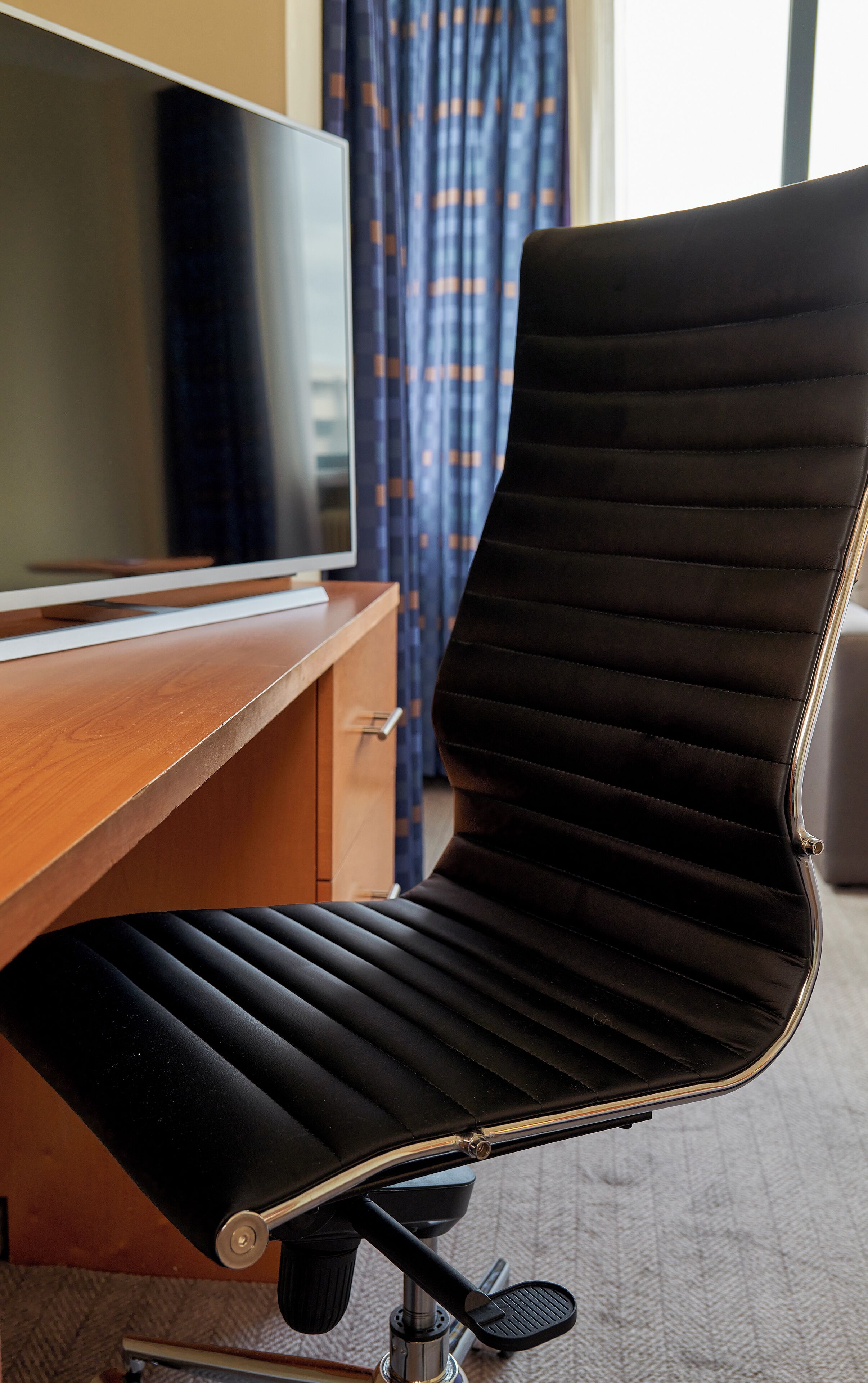 standard room, 1 double bed with sofa bed | in-room safe, desk, laptop workspace, blackout curtains