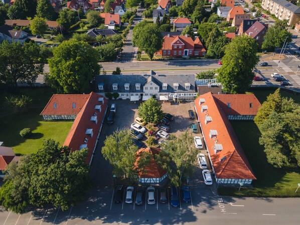 Blick von der Unterkunft