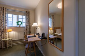 1 chambre, literie de qualité supérieure, couette en duvet d'oie
