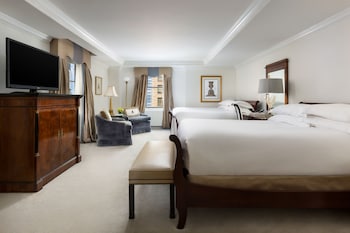 Studio, 2 Double Beds | Premium bedding, minibar, in-room safe, desk at The Michelangelo Hotel