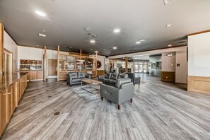 Sala de estar en el lobby