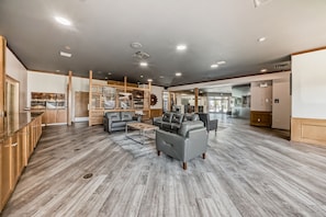 Lobby sitting area