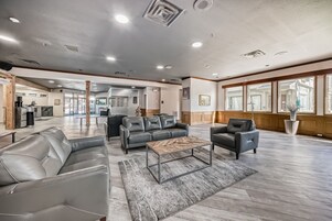 Sala de estar en el lobby