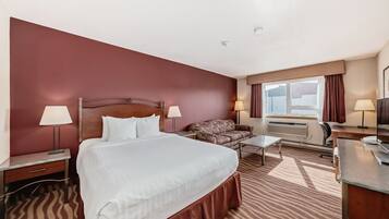 Kamer, 1 queensize bed, koelkast & magnetron | Een strijkplank/strijkijzer, gratis wifi, beddengoed