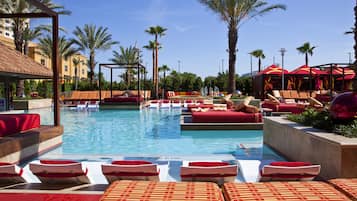 2 outdoor pools, pool cabanas (surcharge), pool umbrellas