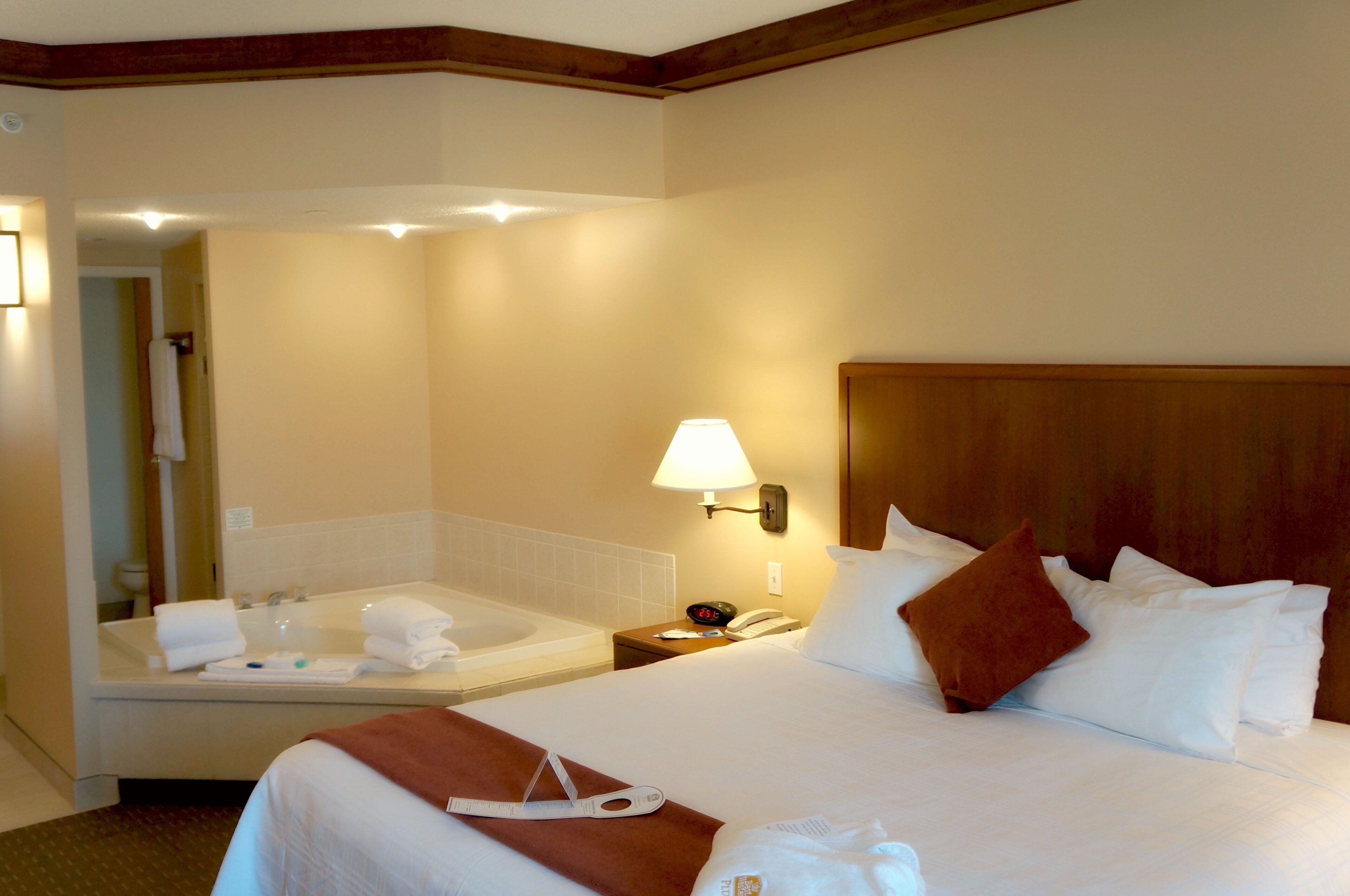 Premium bedding, in-room safe, desk, blackout curtains