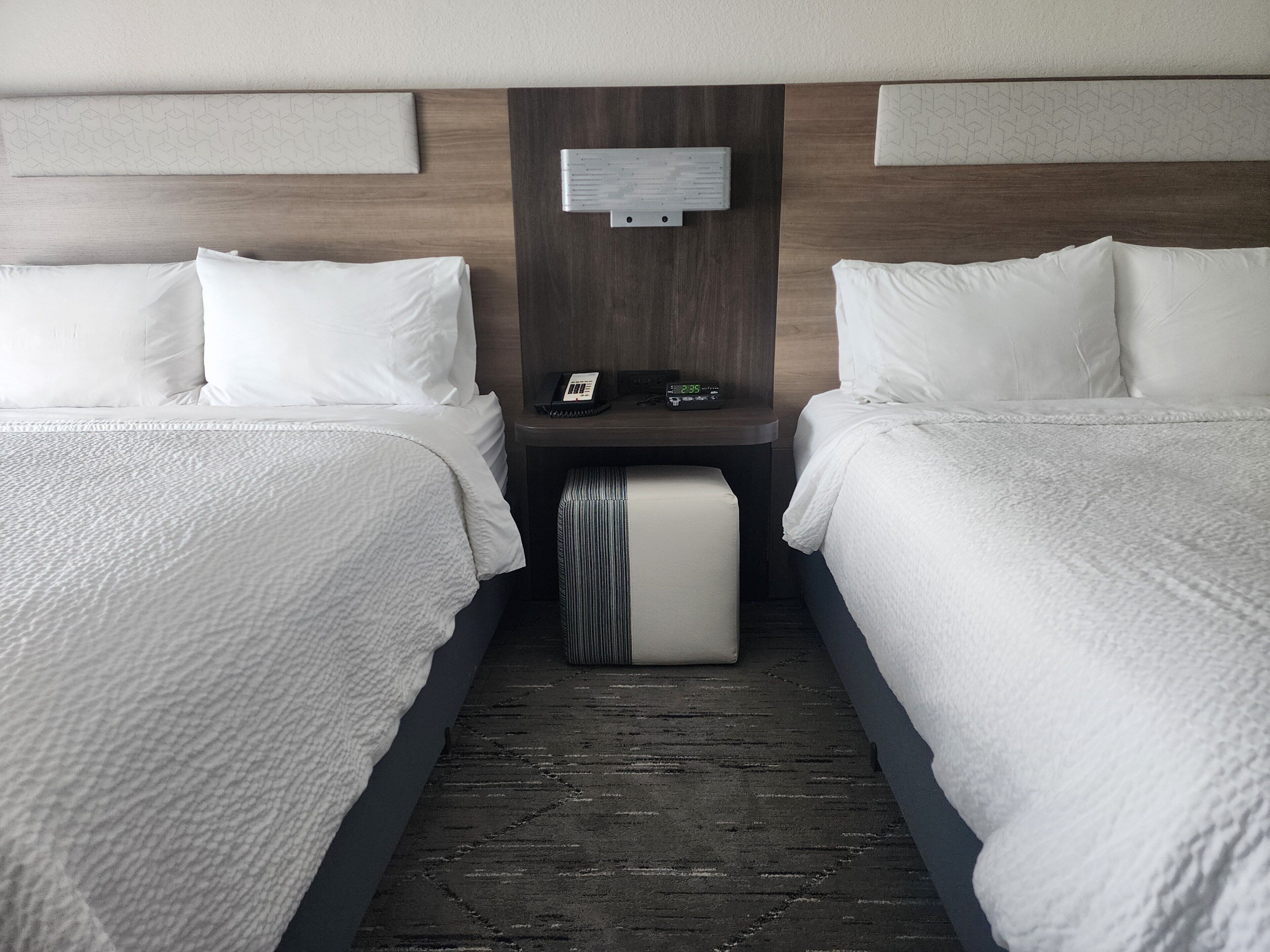 Standard Room, 2 Double Beds | Desk, iron/ironing board, free WiFi, bed sheets