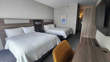 Desk, iron/ironing board, free WiFi, bed sheets