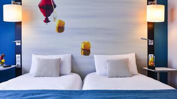 Premium bedding, in-room safe, desk, soundproofing