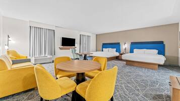 Suite | Laptopgeeigneter Arbeitsplatz, Verdunkelungsvorhänge